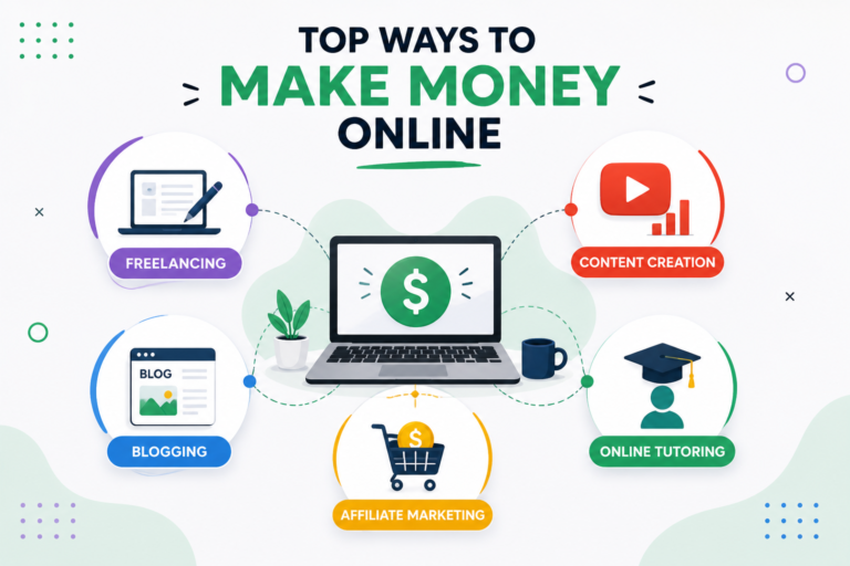 Top Ways To Make Money Online As A Beginner